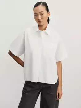 Свободная рубашка из 100% хлопка