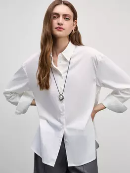 Свободная рубашка из хлопка