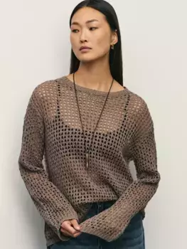 Свободный джемпер из хлопка