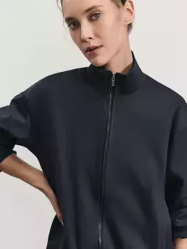 Толстовка на молнии из вискозы