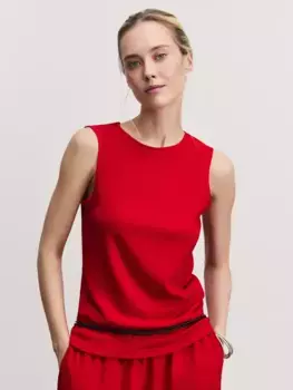 Топ из фактурной ткани с декоративной сборкой