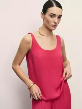 Топ из жатой ткани