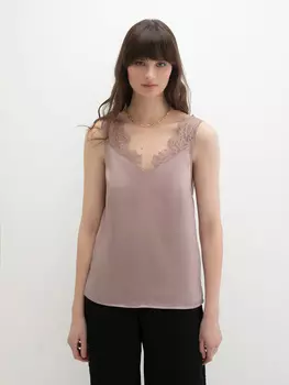 Топ с кружевом