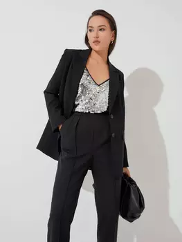 Топ с пайетками