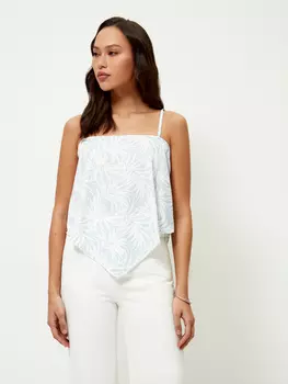 Топ с принтом