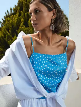 Топ с принтом