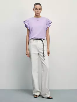 Топ с воланами