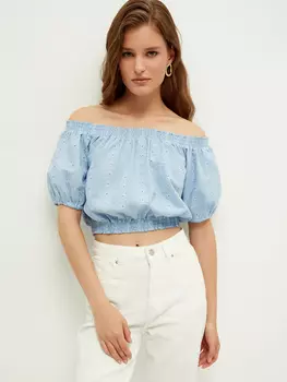 Топ со спущенными плечами