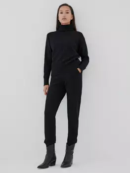 Трикотажные брюки с завязками