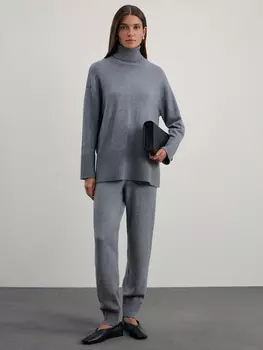 Вязаные джоггеры из вискозы