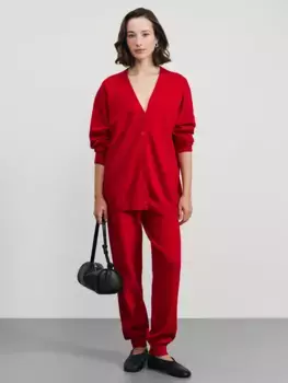 Вязаные джоггеры из вискозы