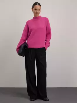 Вязаный джемпер в риб