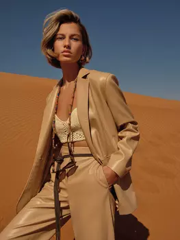 Жакет из экокожи