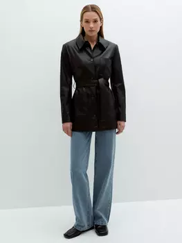 Жакет из экокожи