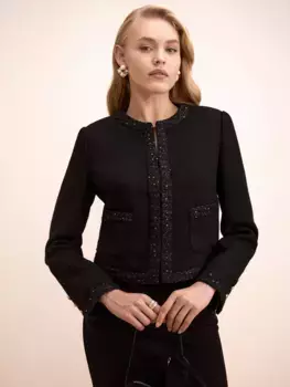 Жакет с декоративной отделкой