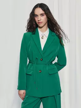 Жакет с поясом