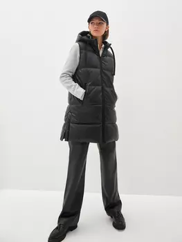 Жилет из экокожи