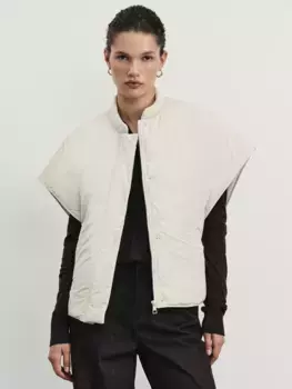 Жилет утепленный на кулиске