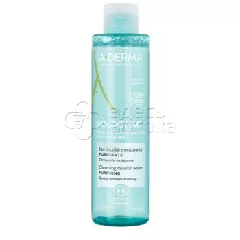 А-дерма BIOLOGY Очищ. мицеллярная вода для проблемной кожи 200мл