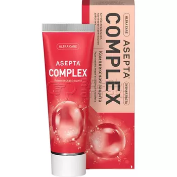 Асепта зубная паста Комплексная защита туба, 75 мл