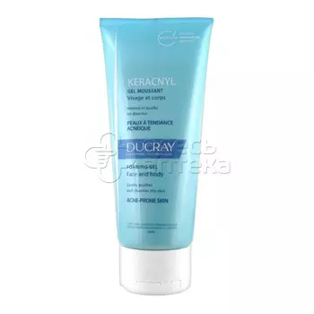 Дюкрэ Керакнил Очищающий гель для лица и тела, 200мл