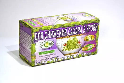 Фиточай Сила Российских Трав N19 для снижения сахара в крови 1,5 n20 ф/пак
