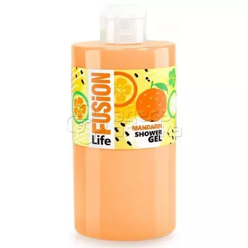 Гель для душа Life Fusion "Искрящийся мандарин" 460 мл
