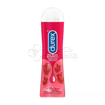 Гель-смазка Дюрекс (play-sweet) клубника 100мл