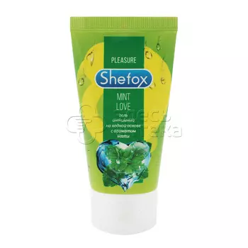 Гель-смазка лубрикант Shefox Мята 50мл