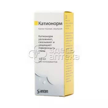 Катионорм капли глазн 10мл