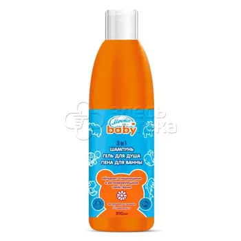 МЕЧТА BABY Средство для купания 3 в 1 Тутти фрутти 200 мл