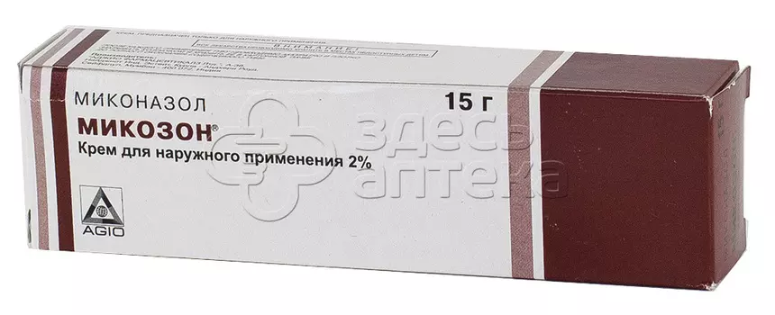 Микозон 2% крем туба, 15г