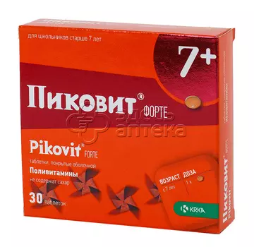Пиковит Форте покрытые оболочкой таблетки, 30 шт