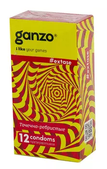 Презервативы Ganzo Extase, 12 шт