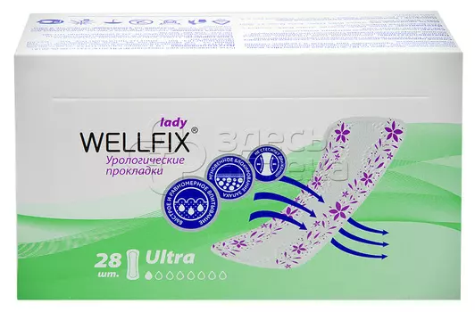 Прокладки урологические Веллфикс Ультра 28 шт