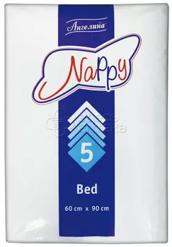 Простыни впитывающие Nappy Ангелина 60/90 N5