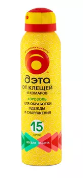 Средство репеллентное Дэта аэрозоль от клещей и комаров 150мл