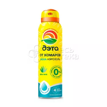 Средство репеллентное Дэта Аква аэрозоль от комаров флакон, 150 мл