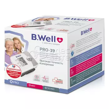 Тонометр B.Well PRO-39 автоматический на запястье