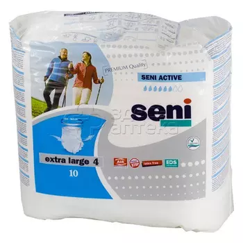Трусики впитывающие для взрослых Seni Active Large, 10 шт