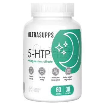 ULTRASUPPS 5-гидрокситриптофан капсулы, 60 шт