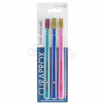 Зубная щетка Курапрокс CS 5460/3 ultrasoft d 0.10мм N3