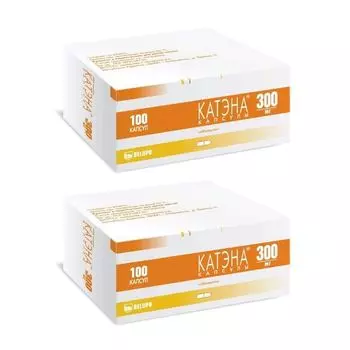 2Х Катэна капсулы 300мг 100шт