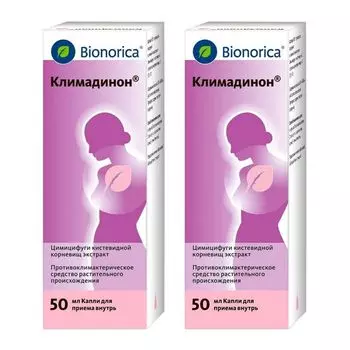 2Х Климадинон капли для приема внутрь 50мл