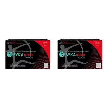 2Х Вука Форте таблетки п/о 1100мг 30шт