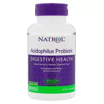 Ацидофилус Natrol капсулы 100мг 100шт