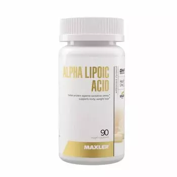 Альфа-липоевая кислота Maxler/Макслер капсулы 215мг 90шт