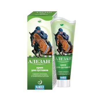 Алезан крем для суставов для лошадей и собак туба 100г