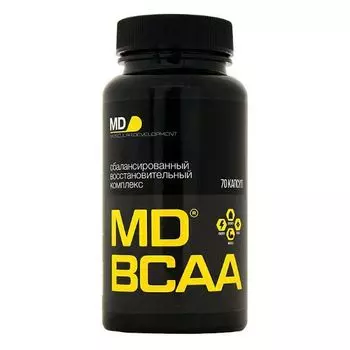 Аминокислота БЦАА/BCAA MD капс. 70шт