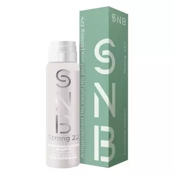 Антиперспирант для максимальной защиты от нормального и обильного потоотделения Strong 22 SNB туба 35мл